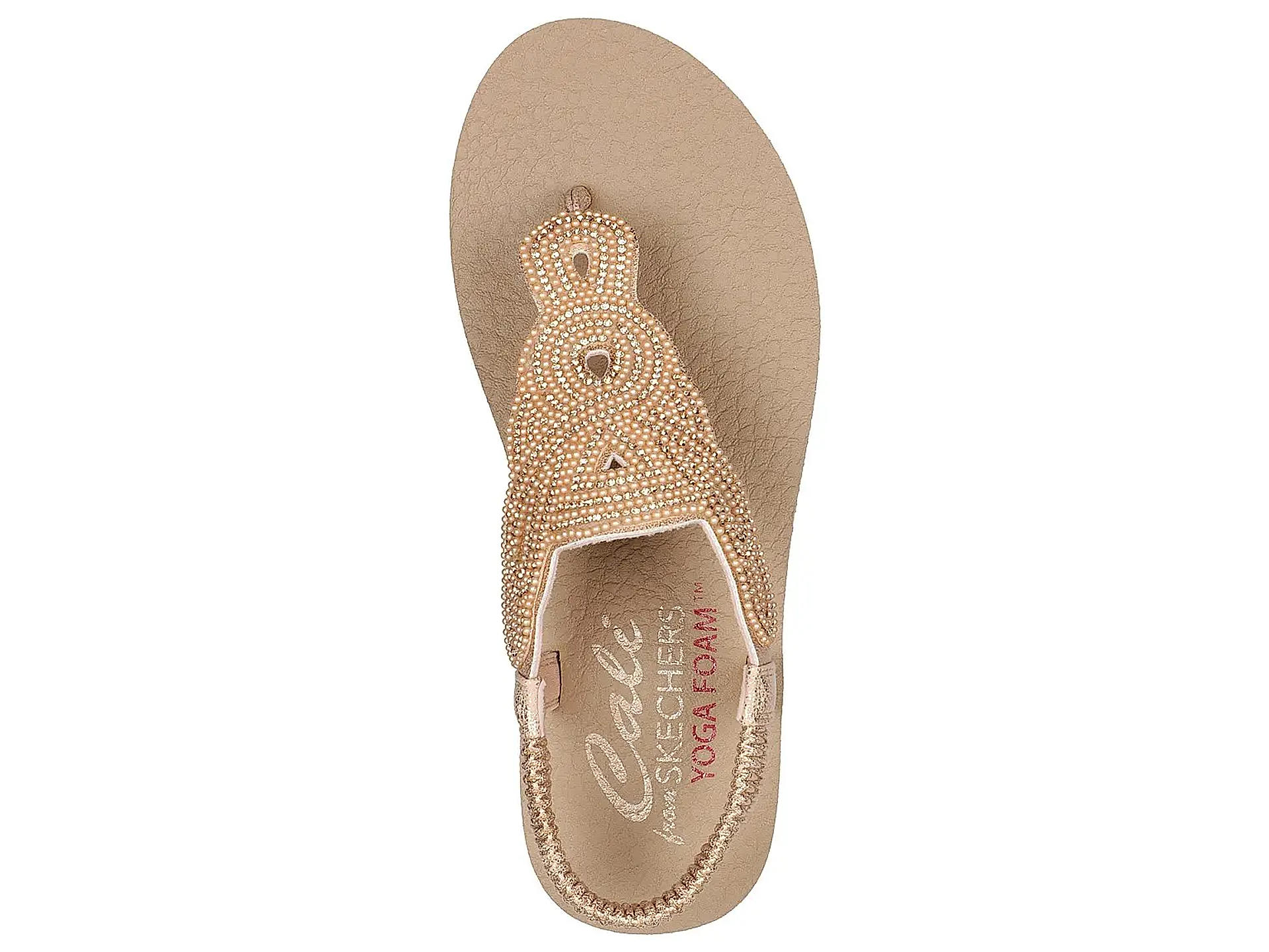 Skechers yoga foam rose gold on sale
