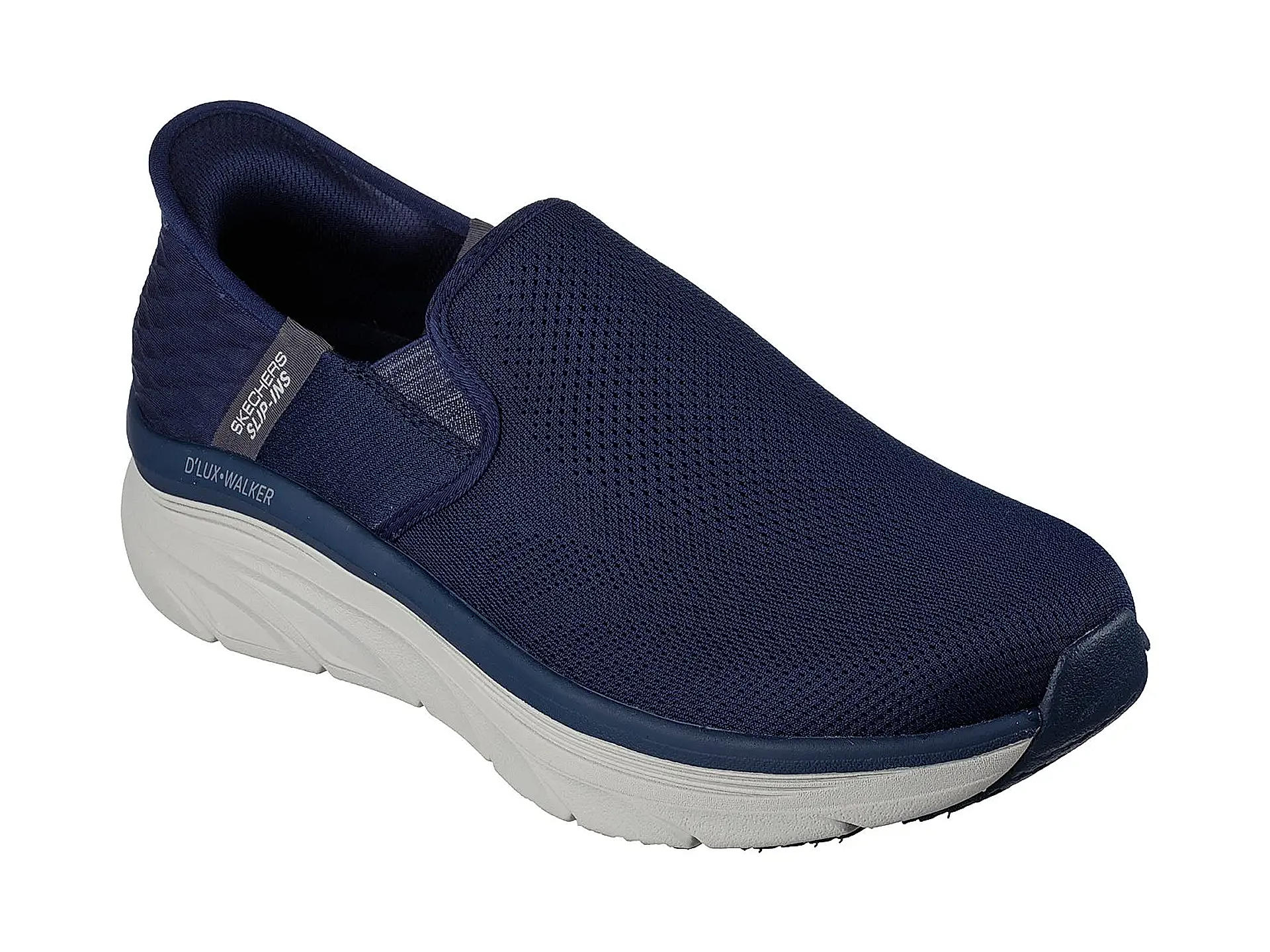 Navy skechers on sale