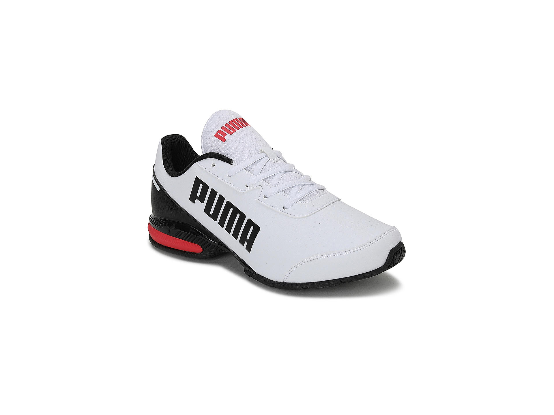 Puma white lace shoes sales