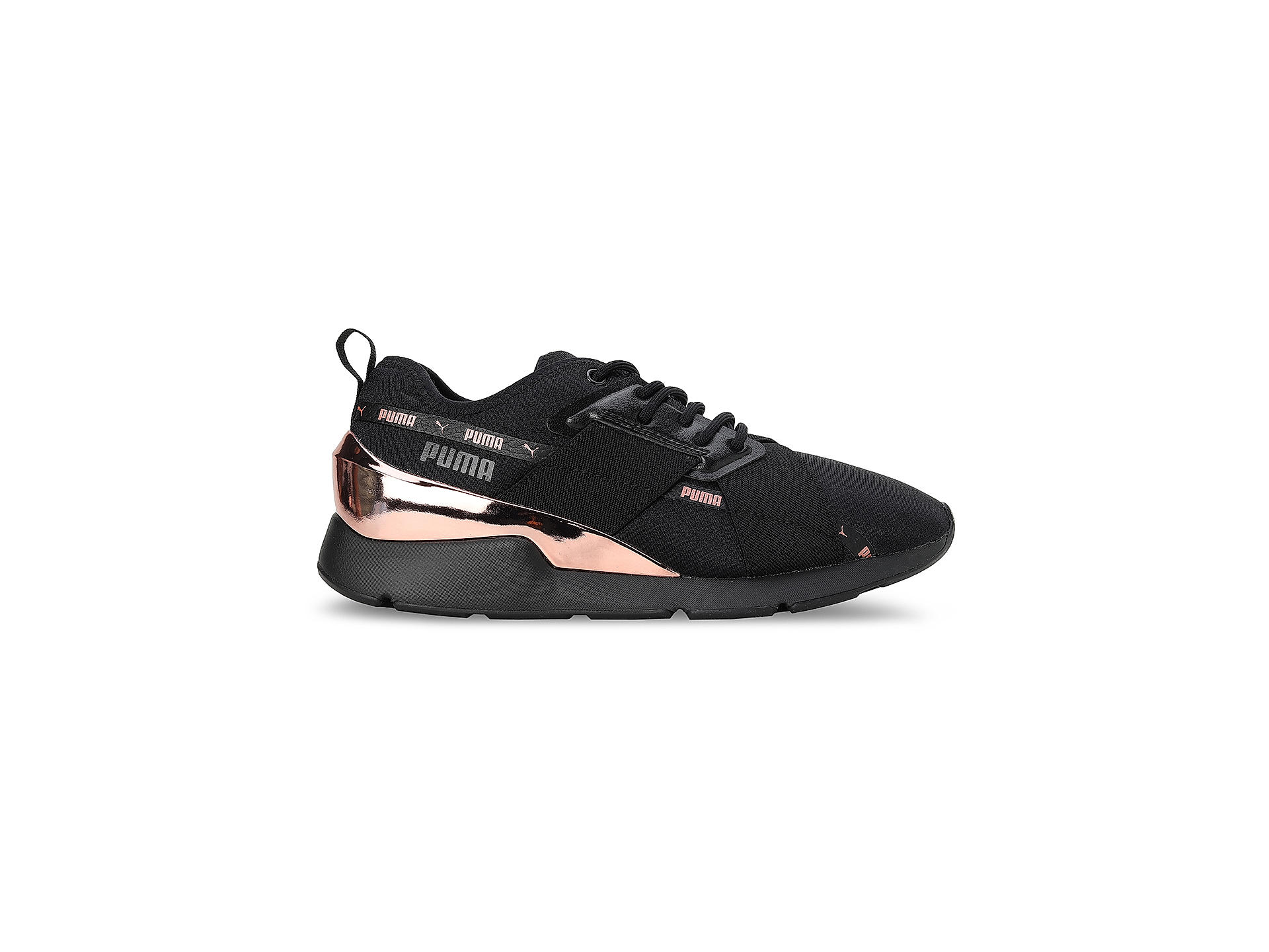 Buy Puma Black Women Muse X 2 Metallic Wns V1 Lace Up Sneakers Online at Regal Shoes. 8742799