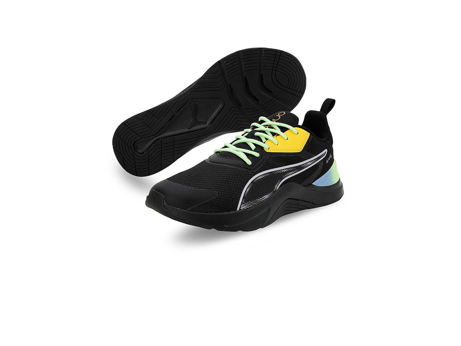 Buy Puma Black Unisex Infusion One8 Lace Up Sneakers Online at Regal Shoes. 8754187
