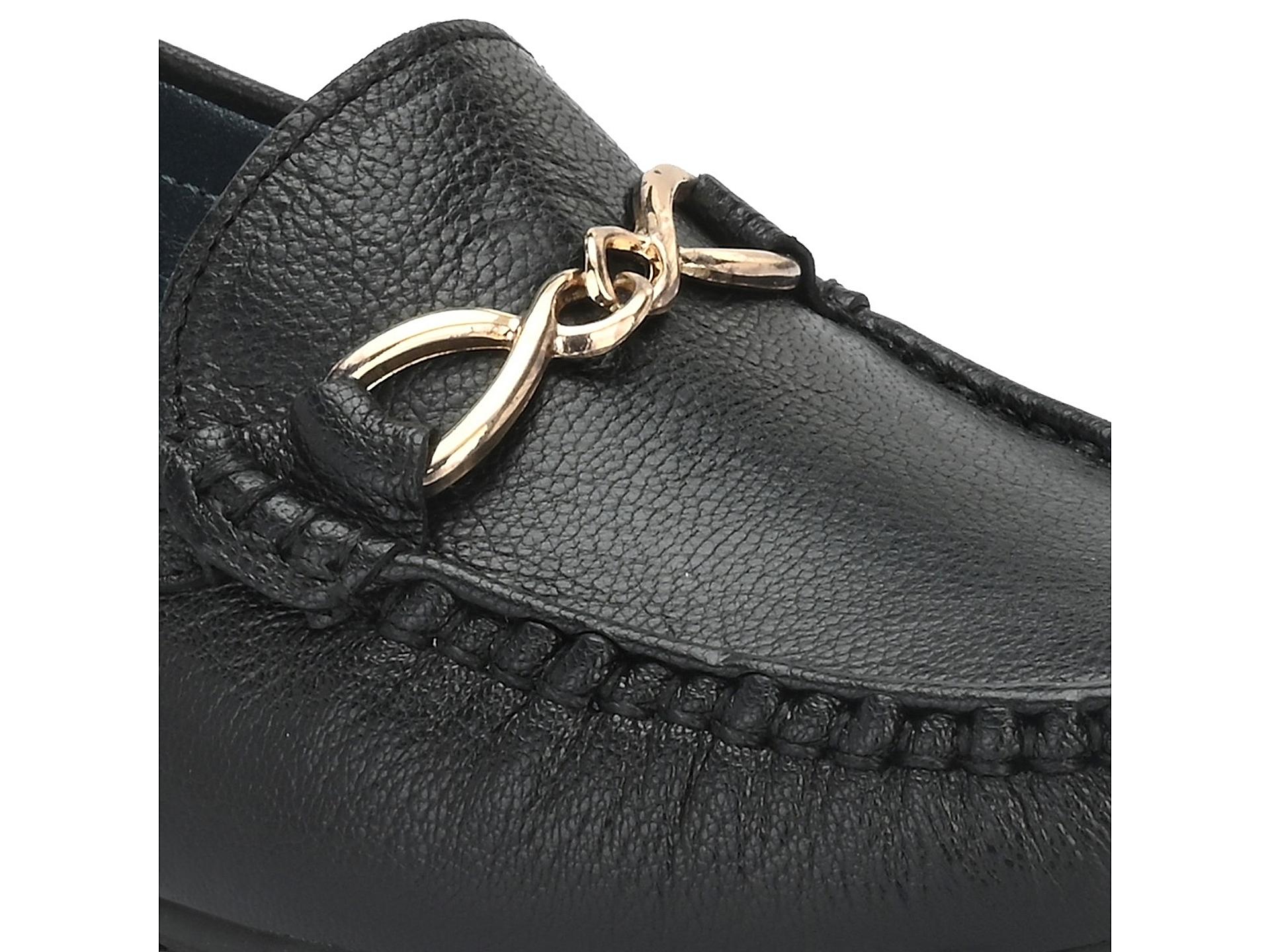 Buy Lady Boss By Egoss Black Women Loafers Online at Regal Shoes. 9780766