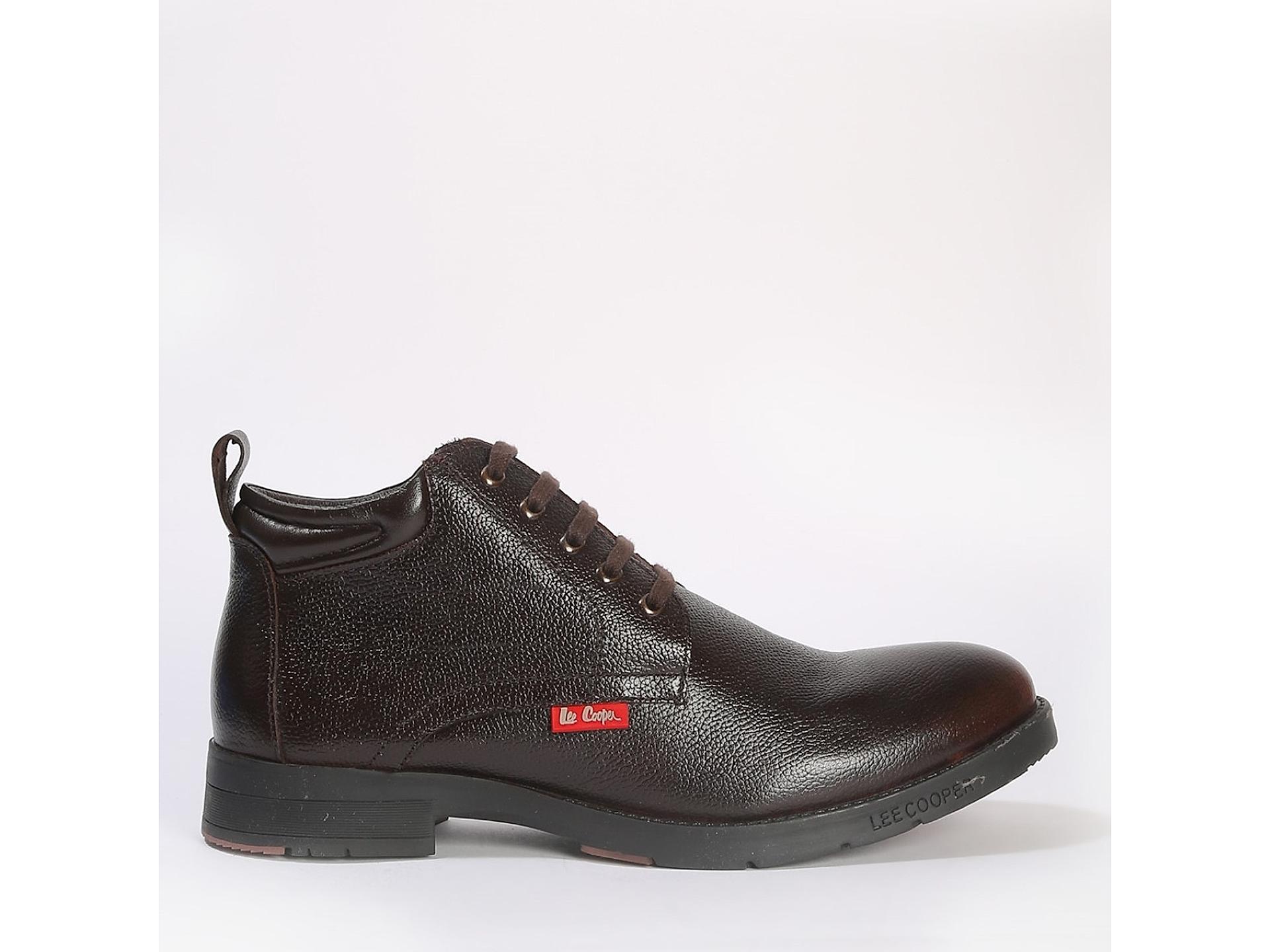 Buy Lee Cooper Brown Mens Leather Boots Online at Regal Shoes. 9649392