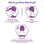Hair Wrap Purple