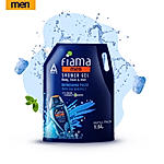 Fiama Men Shower Gel Refreshing Pulse, Body Wash with Skin Conditioners for Refreshed Skin, 1.5L pouch