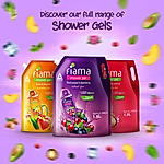 Fiama Shower Gel Blackcurrant & Bearberry Body Wash with Skin Conditioners for Radiant Glow, 1.5L Pouch