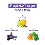 Happy Naturals Plum Blossom & Ylang Shower gel, 250 ml + Happy Naturals Lavendar & Tangerine Perfume Mist, 120 ml