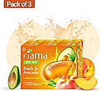 Peach & Avocado Gel Bar, 125g (Pack of 3)