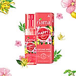 Shower Gel Unisex Celebration Pack, 125ml (Pack of 5) + Loofah + Happy Naturals Plum Blossom & Ylang Perfume Mist, 120 ml