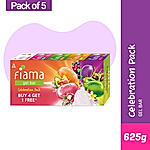 Celebration pack Multi-variant Gel Bar, 125g (Pack of 5) + Happy Naturals Plum Blossom & Ylang Perfume Mist, 120 ml