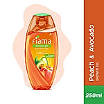 Peach & Avocado Shower Gel, 250 ml + Shower Cap