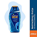 Refreshing Pulse Men Shower Gel, 250 ml + Men's Shower Tool