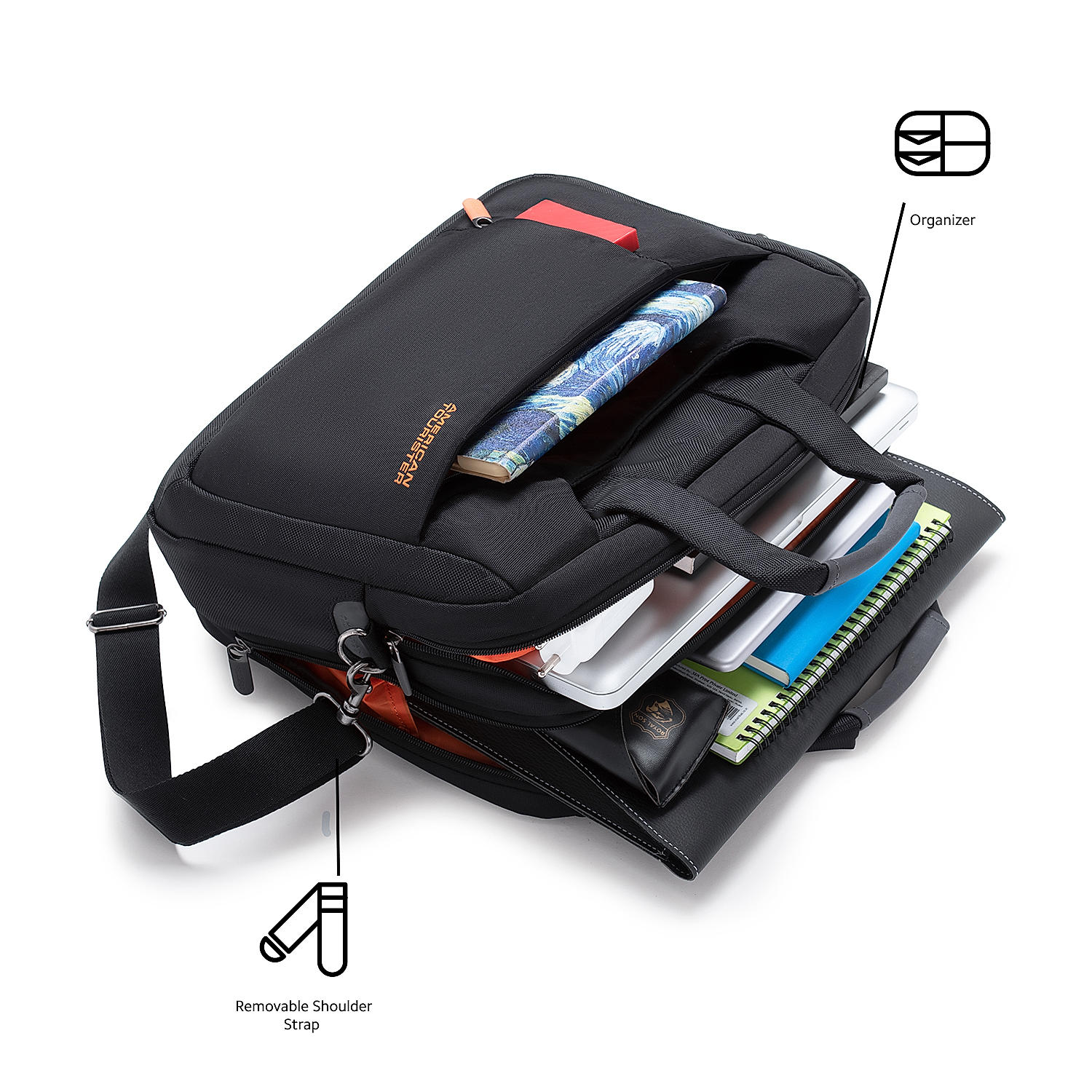 American tourister laptop side bag store