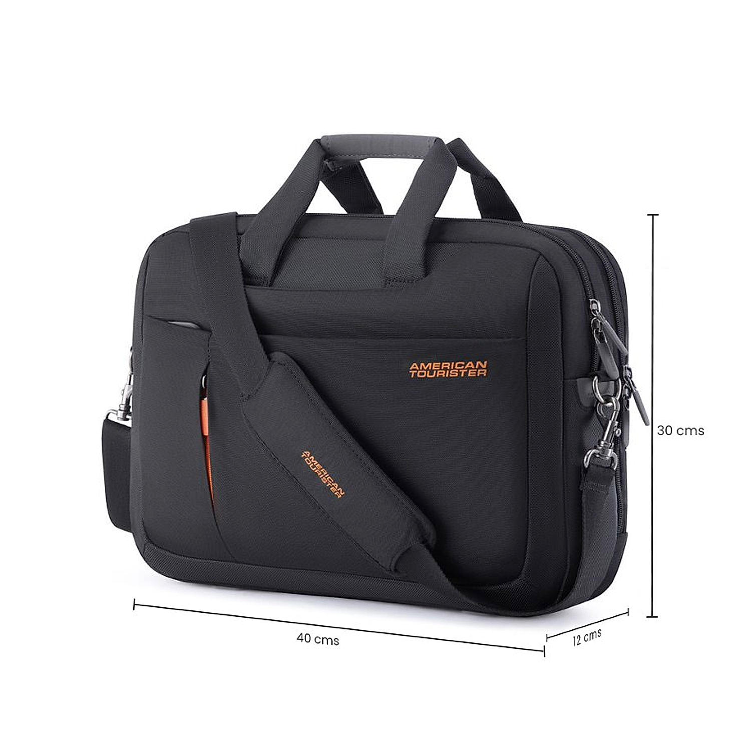 Buy Black Activair 3 Way 30 cm Briefcase Online at American Tourister 512048