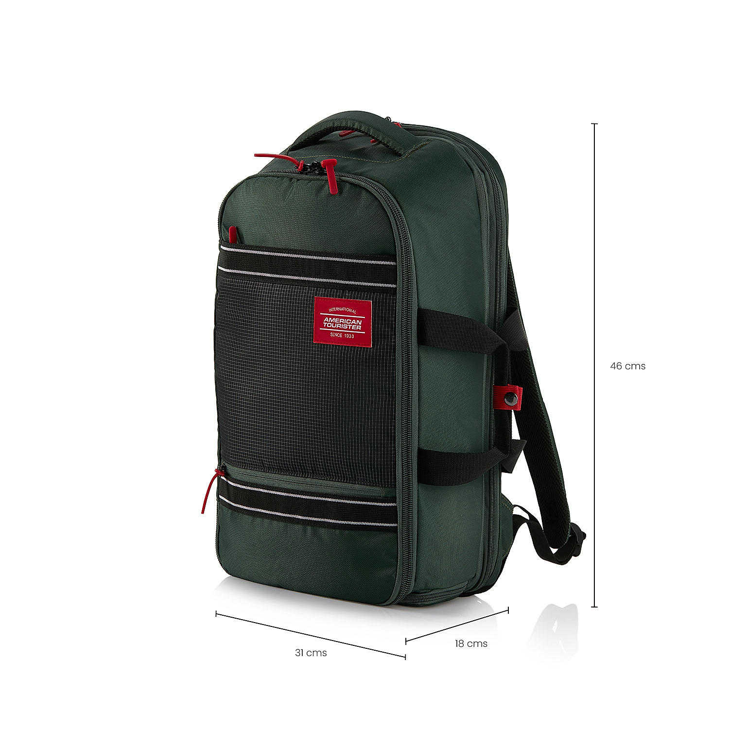 Buy Black Checks Aston Backpack 02 Online at American Tourister 524258