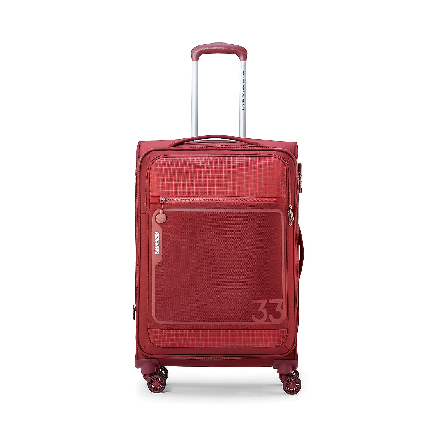 Buy Red Altair Spinner Medium 70 cm Soft Luggage Online at American Tourister 512041