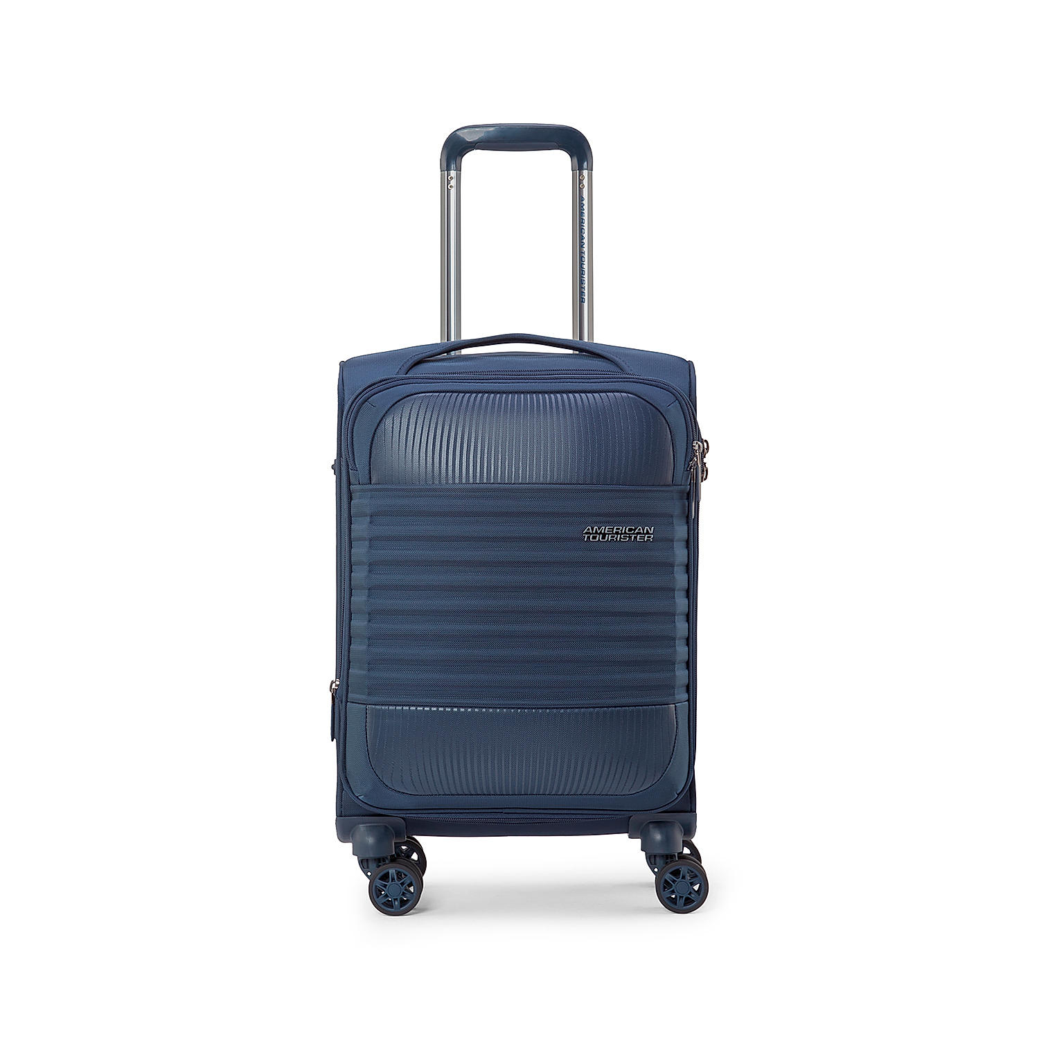 Buy Blue Fornax Spinner Cabin 55 cm Soft Luggage Online at American Tourister 511833