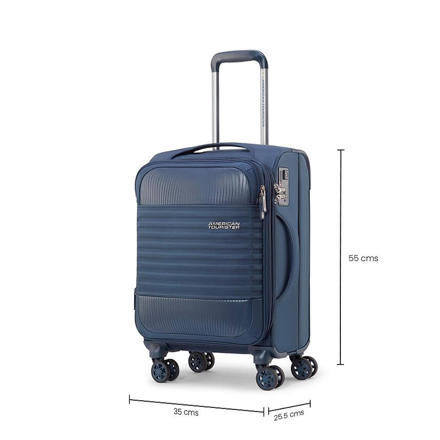 American tourister cabin luggage trolly shop