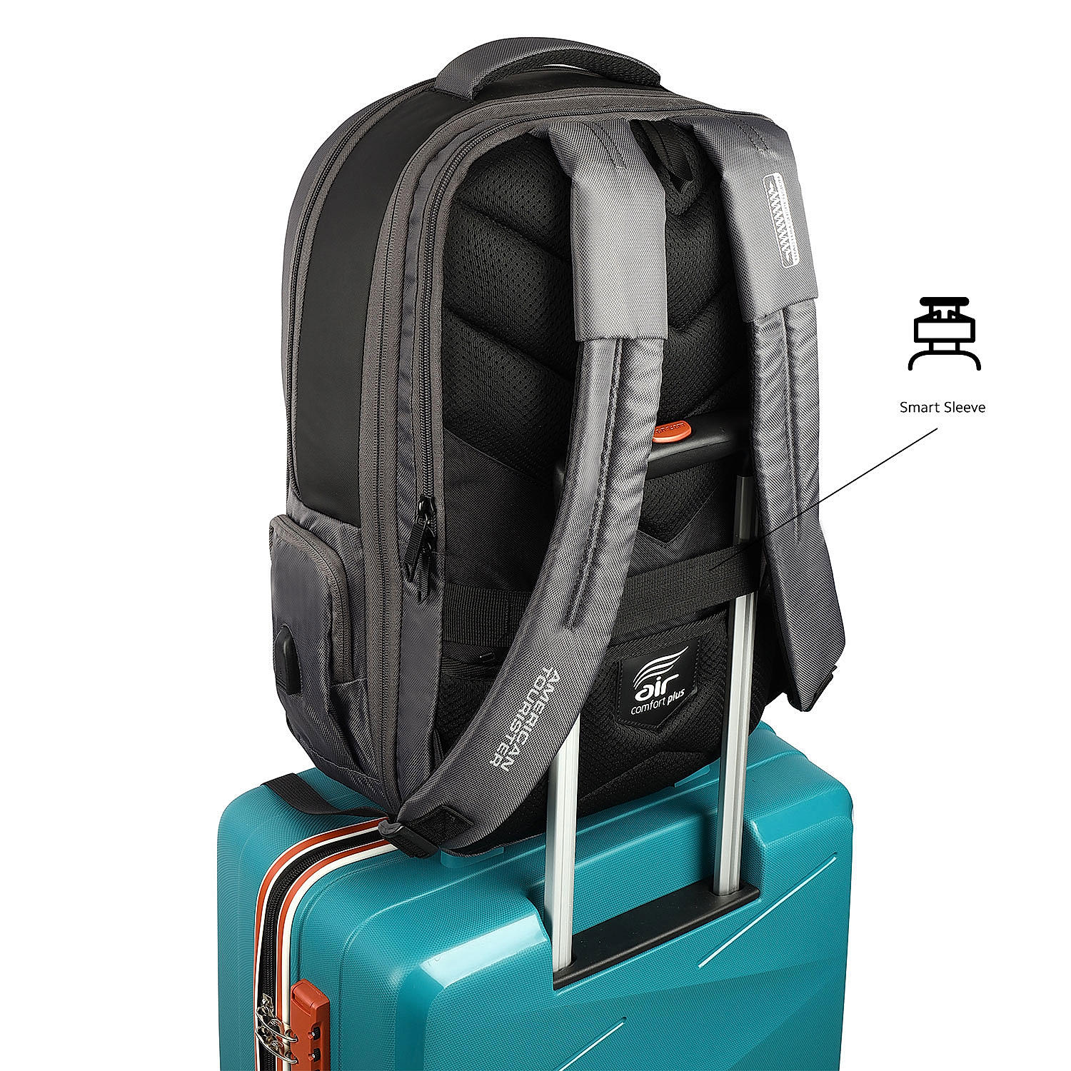 Buy Black Segno 2.0 Backpack 02 Expandable Online at American Tourister 511891