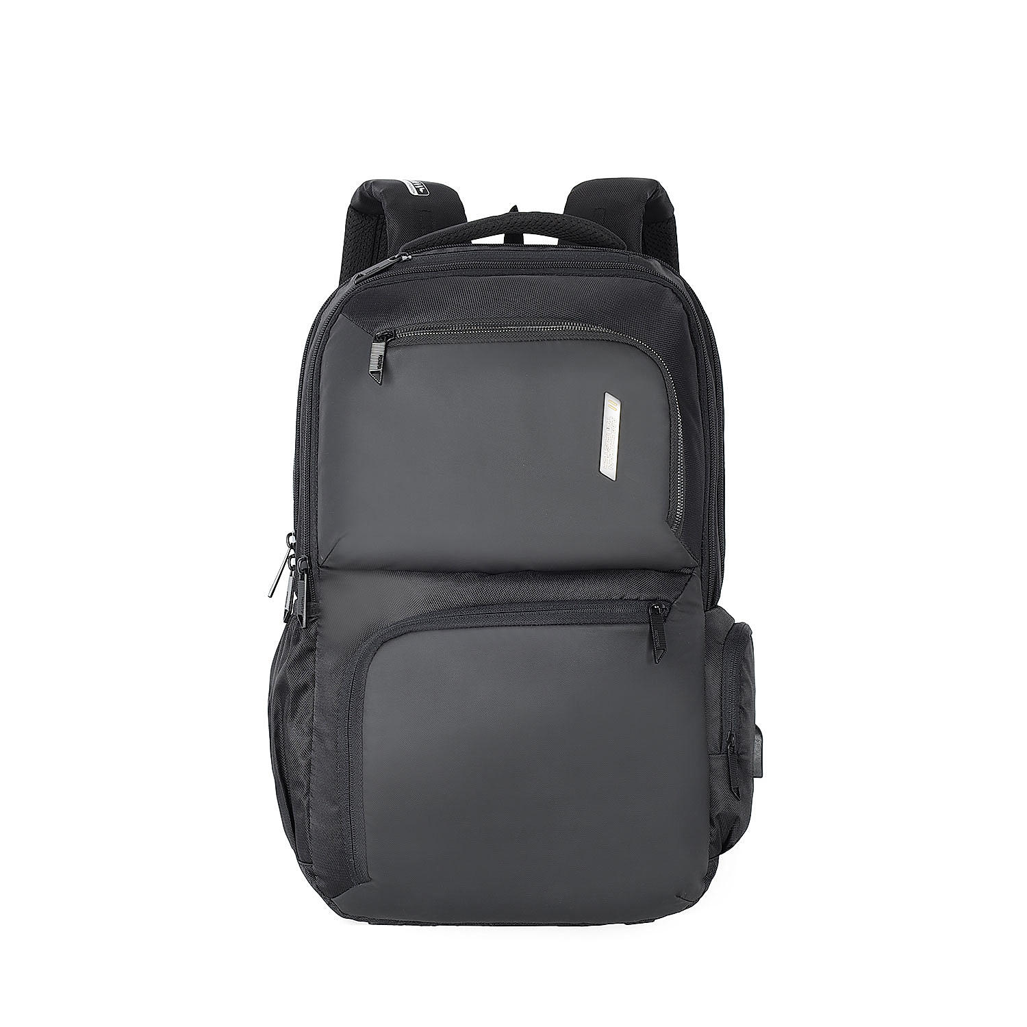 American tourister logix lp backpack 01 black hot sale