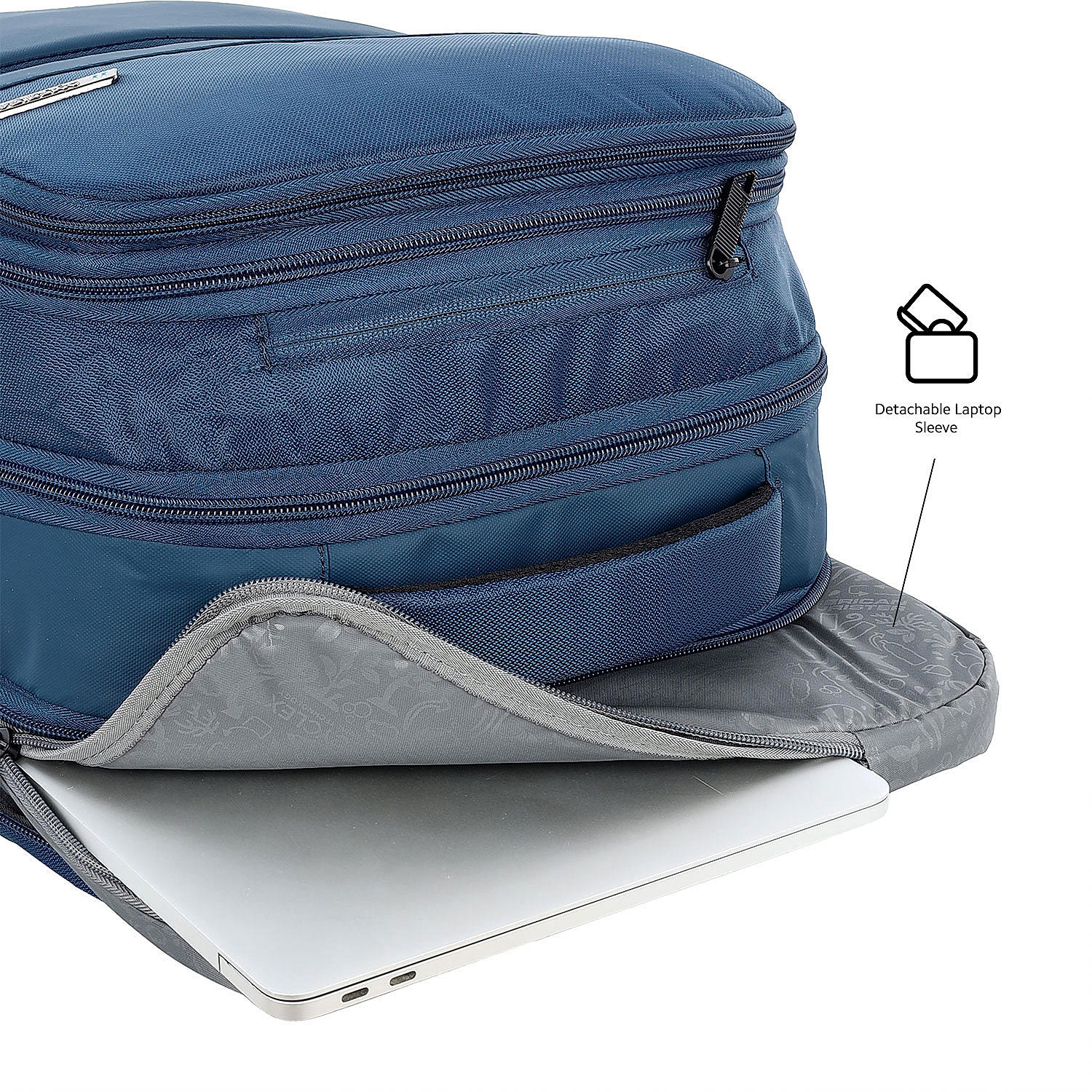Backpack with detachable laptop case sales