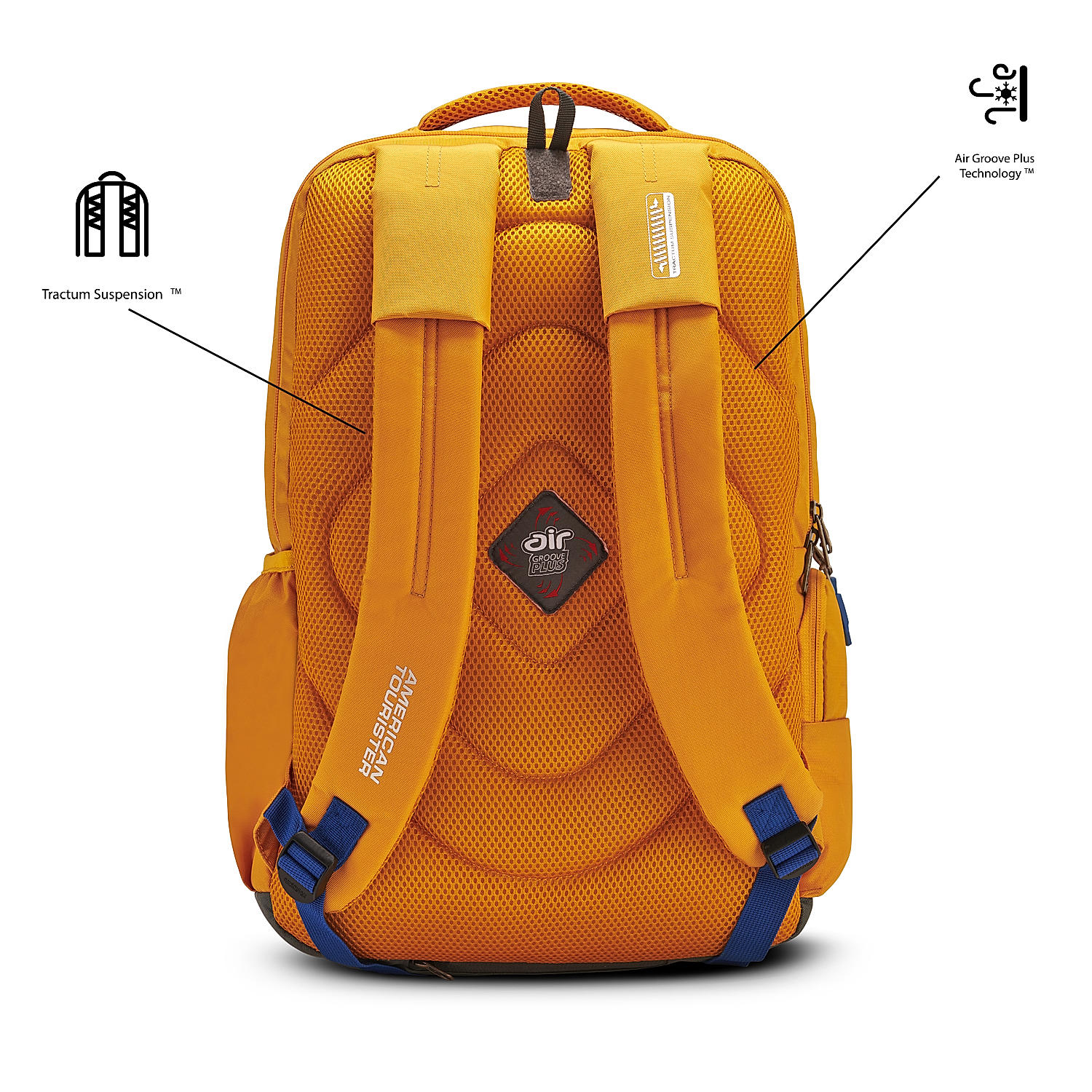 Buy Yellow Brett Backpack 01 Online at American Tourister 511896