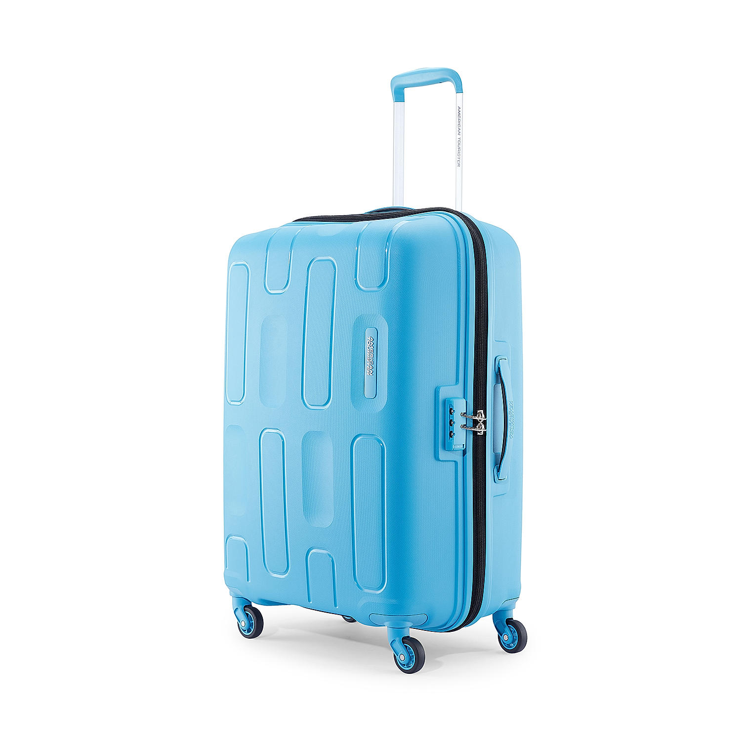 Buy Blue Ellipso Spinner Large 79 cm Hard Luggage Online at American Tourister 512060