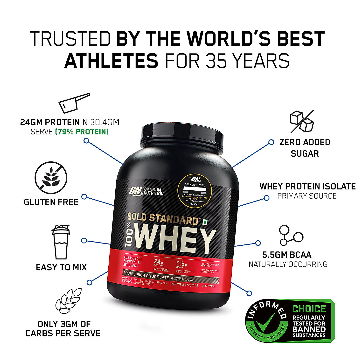 Whey Protein Extreme Milk Chocolate Optimum Nutrition