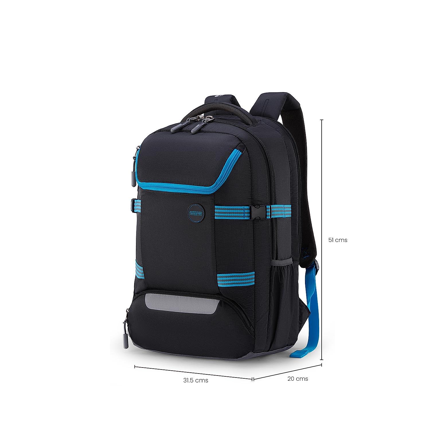 Buy Black Magna Pace Backpack Online at American Tourister | 526042