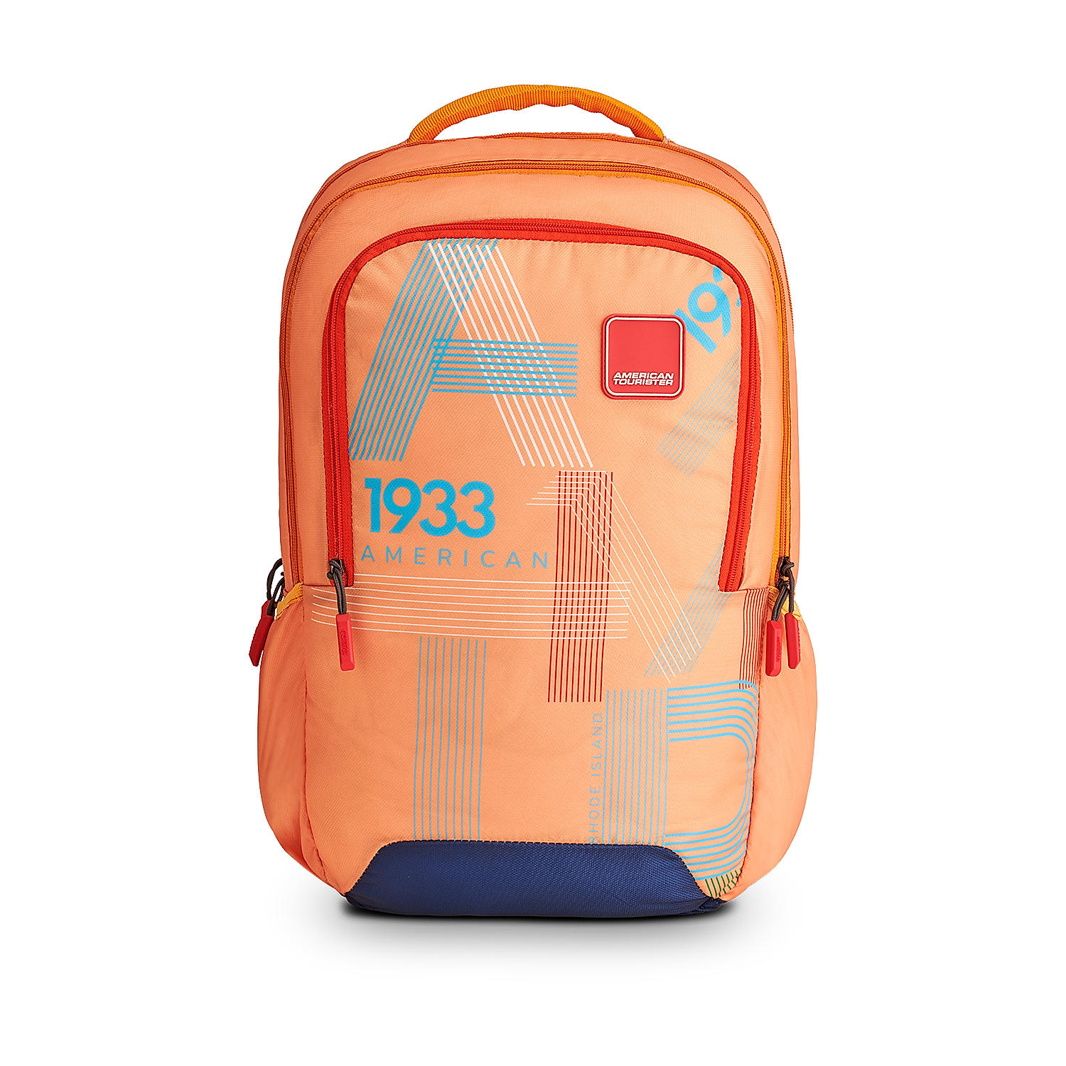 Orange backpacks store for school