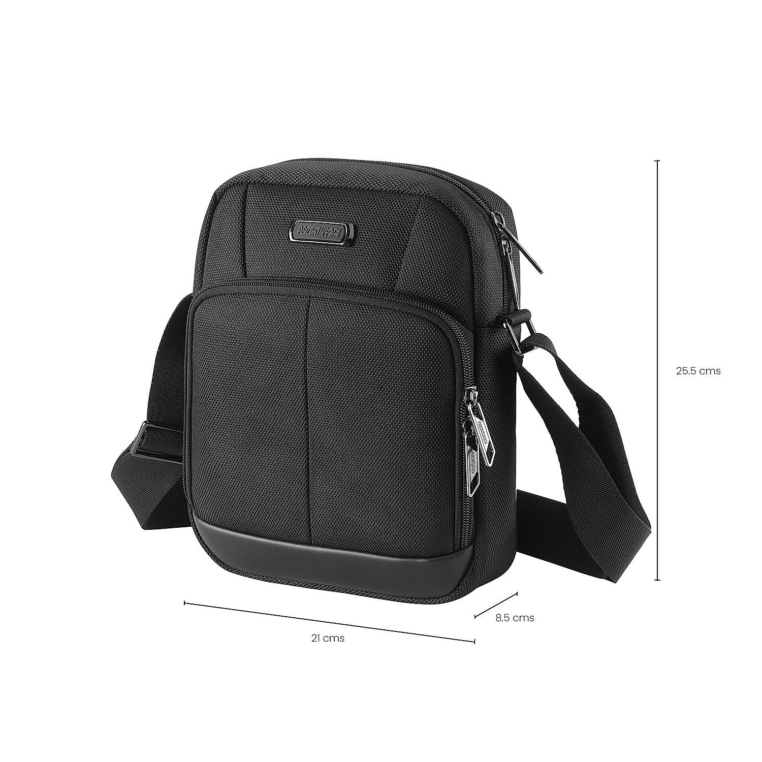 Buy Black Bass Shoulder Bag (21 cm) Online at American Tourister | 521101