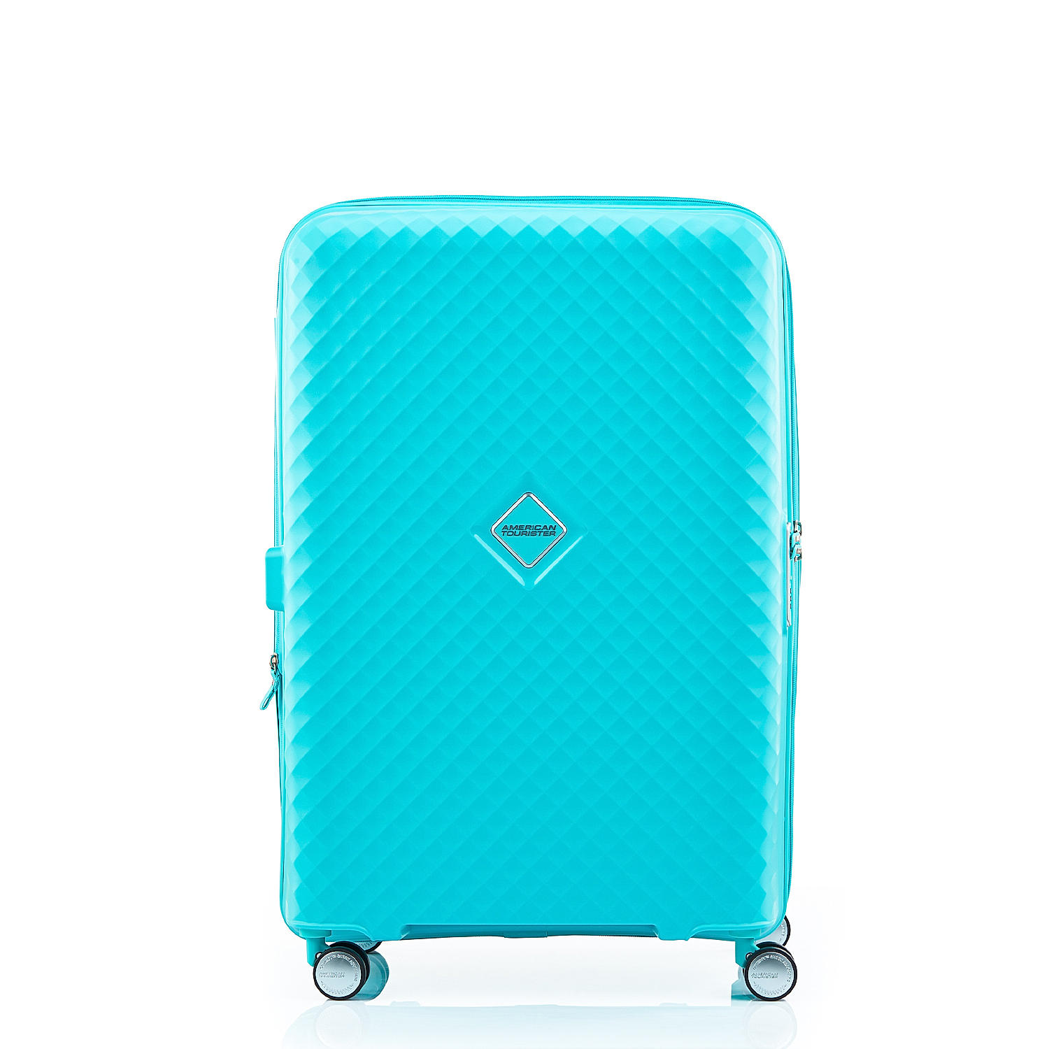 American Tourister Trolley Bag for Travel | Splash 55 Cms Polycarbonate  Hardsided Small Cabin Luggage Bag