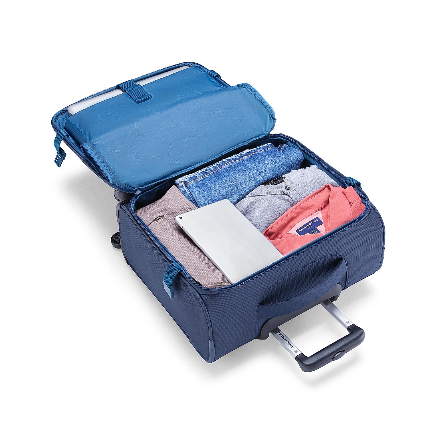 Buy Navy Norton Rolling Tote (59 cm) Online at American Tourister | 511913