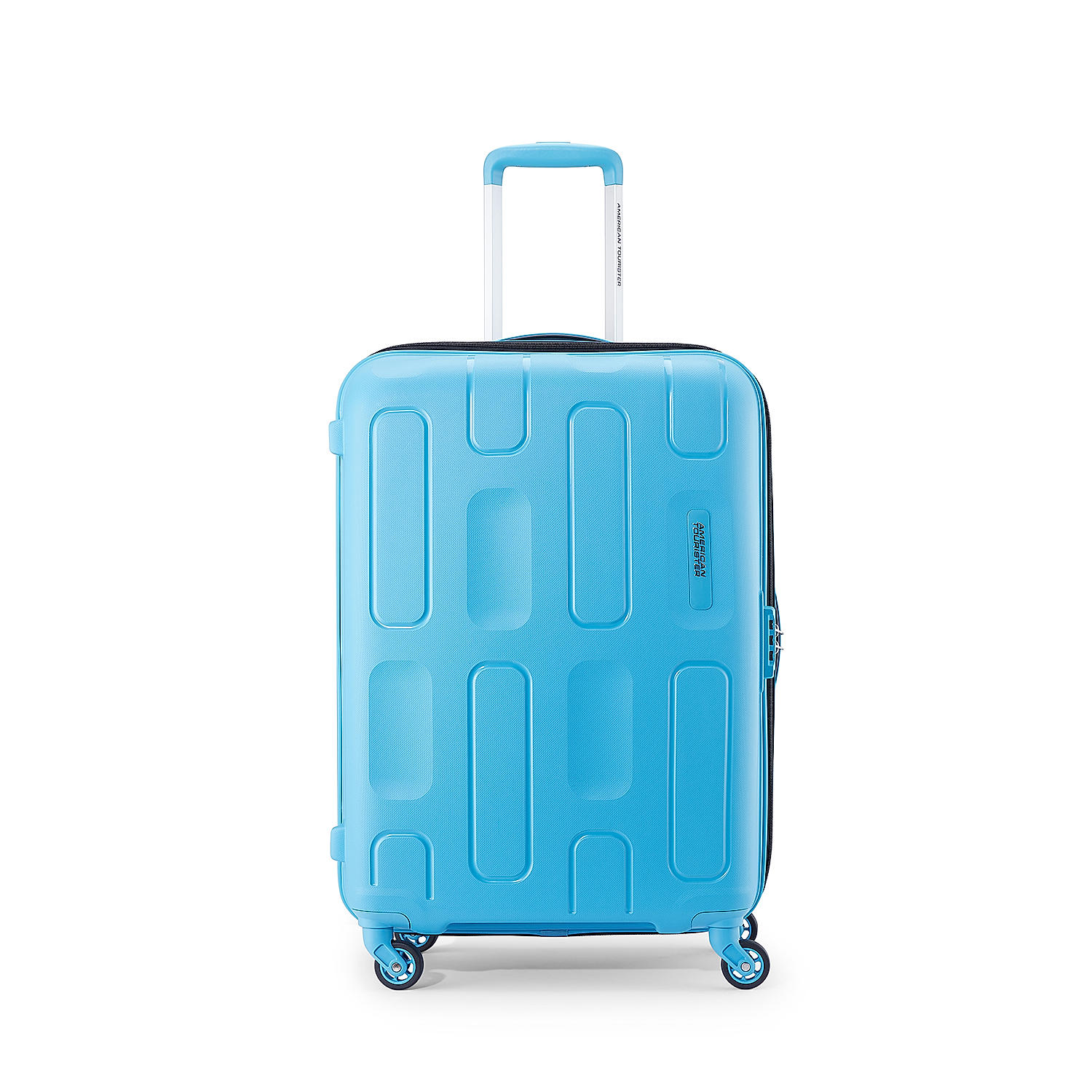 VIP Jet Polycarbonate Hard Sided Set of 3 Trolley Bag Small,Medium,Large|  360 Rotation and Combination Lock (Blue) : Amazon.in: Fashion