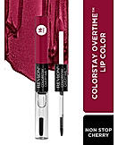 Revlon Colorstay OverTime LipColor - (Non stop cherry ,4ml)