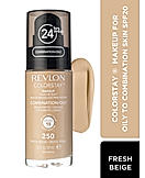 Revlon Colorstay Makeup For Oily To Combination Skin Spf 15 - (Fresh Beige, 30ml)