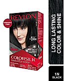 Revlon Colorsilk Hair Color with Keratin - (Black 1N ,40 + 40ml)