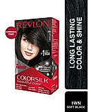 Revlon Colorsilk Hair Color with Keratin - (Soft Black 1WN ,40 + 40ml)