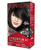 Revlon Colorsilk Hair Color with Keratin - (Soft Black 1WN ,40 + 40ml)