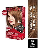 Revlon Colorsilk Hair Color with Keratin - (Light Golden Brown 5G ,40 + 40ml)