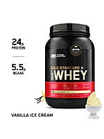 Gold Standard 100% Whey Protein Powder | Vanilla Ice Cream | 2 lbs