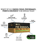 Optimum Nutrition (ON) Gold Standard Pre-Workout- 142.5g/15 single serve packs (Green Apple Flavor), For Energy, Focus, Power, Endurance & Performance and Gold Standard 100% Whey Protein Powder | Double Rich Chocolate | 2 lbs