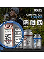 Isopure Whey Protein Isolate Powder with Vitamins for Immune Support |Cookies & Cream | 1 Kg and Optimum Nutrition (ON) Gold Standard Pre-Workout- 142.5g/15 single serve packs (Green Apple Flavor), For Energy, Focus, Power, Endurance & Performance