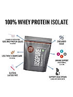 Isopure Whey Protein Isolate Powder with Vitamins for Immune Support |Cookies & Cream | 0.5 Kg