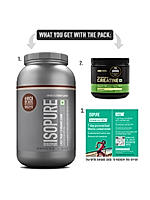 Isopure Cookies & Cream- 2kg / 4.4lb + Free 250g ON Creatine | OFFER PACK