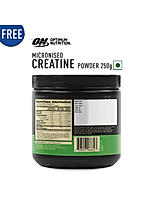 Isopure Cookies & Cream- 2kg / 4.4lb + Free 250g ON Creatine | OFFER PACK