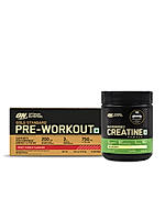 Micronized Creatine Powder | Unflavoured | 100 g +  ON Pre Workout- Fruit Punch