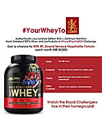 Gold Standard 100% Whey Protein Powder | Double Rich Chocolate | 5 lbs and Micronised Creatine Powder | Unflavoured | 250 g