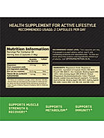 Multivitamin for MEN- 60 Tablets + Zinc Magnesium Aspartate (ZMA) - 60 Capsules