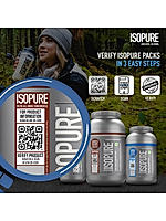 Isopure - Dutch Chocolate- 1Kg (Immune Support, Biotine) + 10% Extra Free and Optimum Nutrition (ON) Gold Standard Pre-Workout- 142.5g/15 single serve packs (Green Apple Flavor), For Energy, Focus, Power, Endurance & Performance